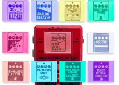 Zoom MS-60B Bass Multi Effects+ | Waltons Music Zoom MS-60B Bass Multi Effects+