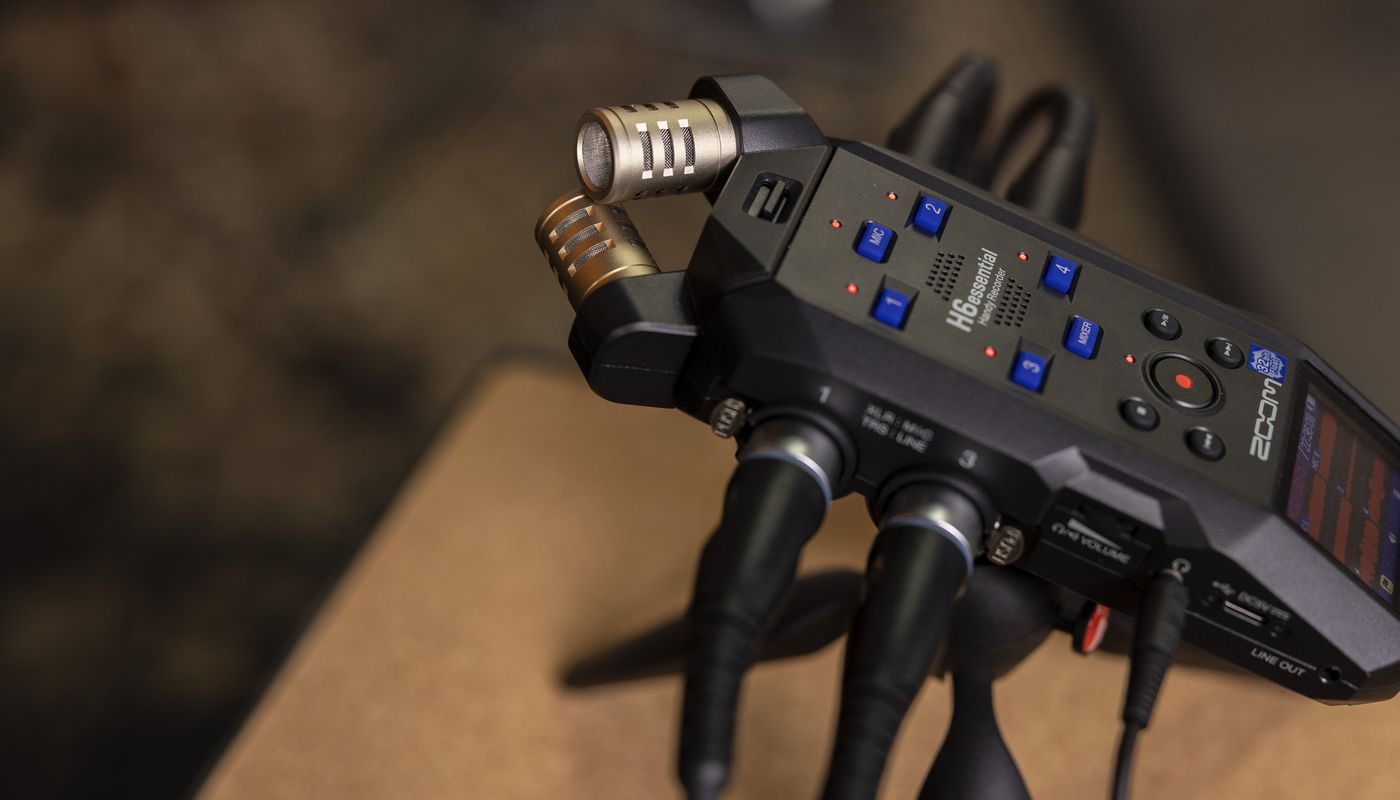 Zoom H6 Essential recorder | 32-bit float recording