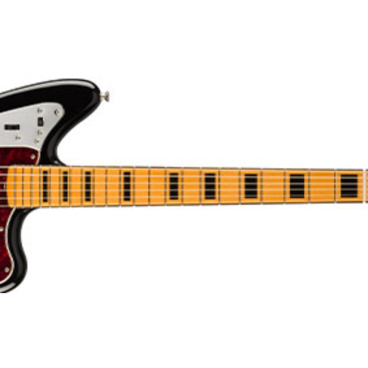 Vintera II ’70s Jaguar, Maple Fingerboard, Black | Waltons Music Vintera II ’70s Jaguar, Maple Fingerboard, Black