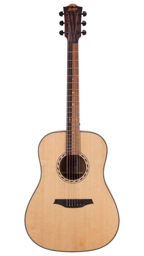 Bromo BAT1 Tahoma Series | Dreadnought Acoustic Gtr | Solid Spruce top - Image 16