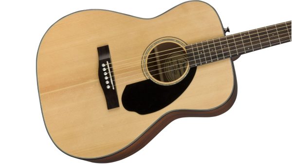 Fender CC-60S Dreadnought Acoustic Guitar Natural - Image 5