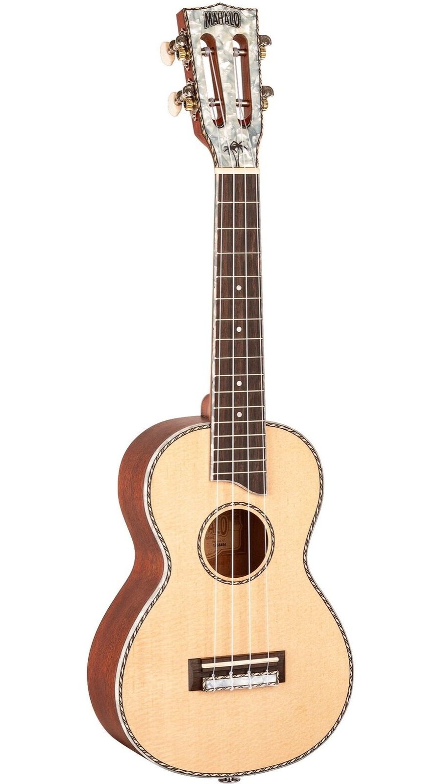 Mahalo MP2 | Concert Ukulele | Pearl Series | Solid Sitka spruce top | Waltons Music Mahalo MP2 | Concert Ukulele | Pearl Series | Solid Sitka spruce top - Image 9