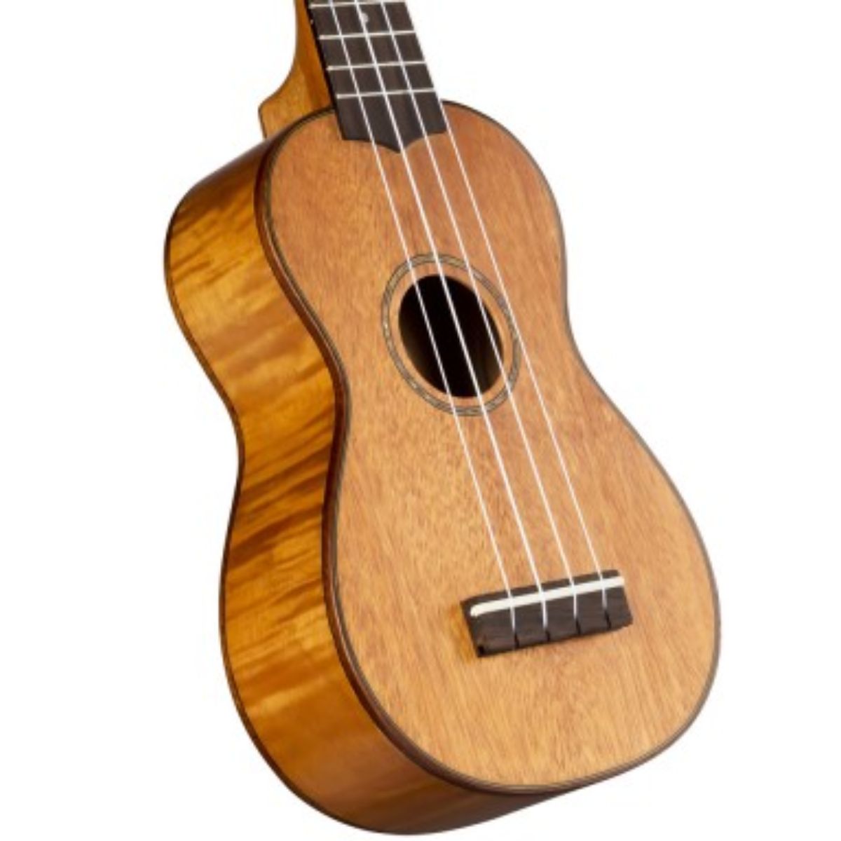 Mahalo UK-LTD2 Soprano Ukulele| Ltd Edition | Curly Koa Natural Finish | Waltons Music Mahalo UK-LTD2 Soprano Ukulele| Ltd Edition | Curly Koa Natural Finish - Image 5