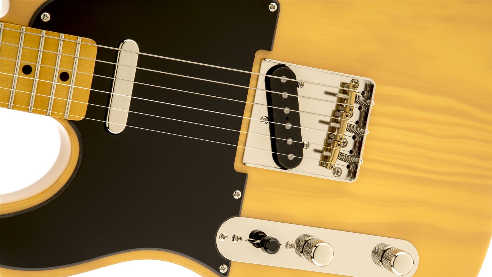 Squier Classic Vibe 50s Telecaster | Butterscotch Blonde | Left-hand | Waltons Music Squier Classic Vibe 50s Telecaster | Butterscotch Blonde | Left-hand - Image 5