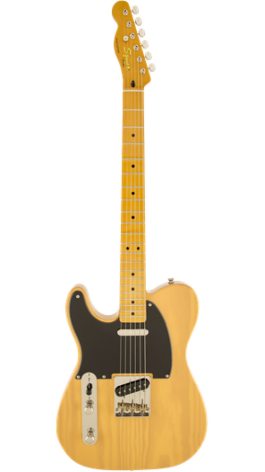 Squier Classic Vibe 50s Telecaster | Butterscotch Blonde | Left-hand | Waltons Music Squier Classic Vibe 50s Telecaster | Butterscotch Blonde | Left-hand