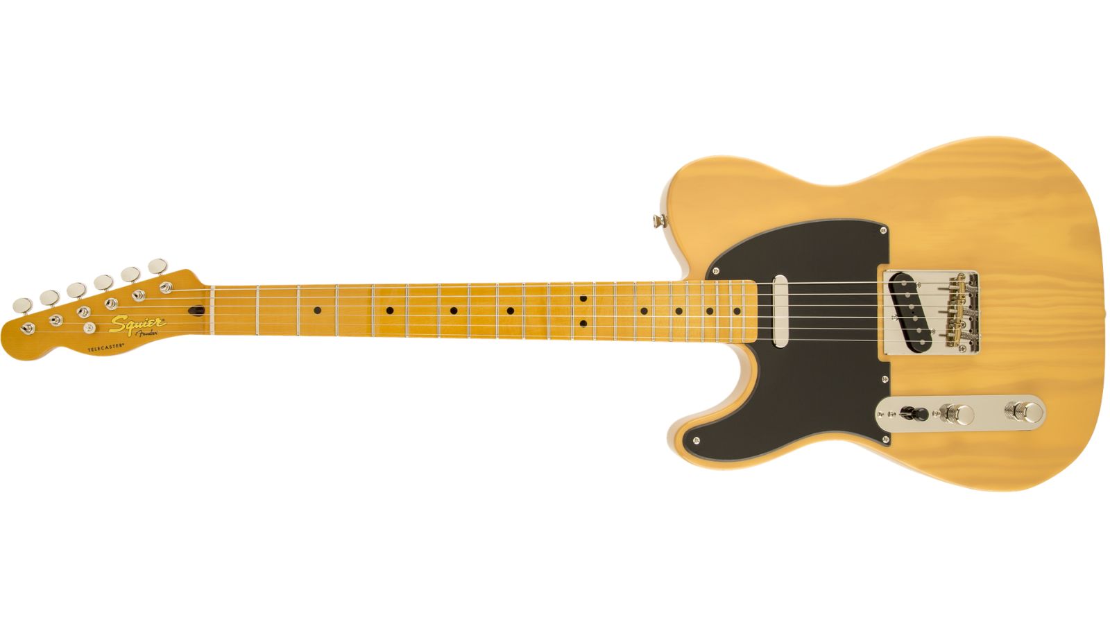 Squier Classic Vibe 50s Telecaster | Butterscotch Blonde | Left-hand | Waltons Music Squier Classic Vibe 50s Telecaster | Butterscotch Blonde | Left-hand - Image 8
