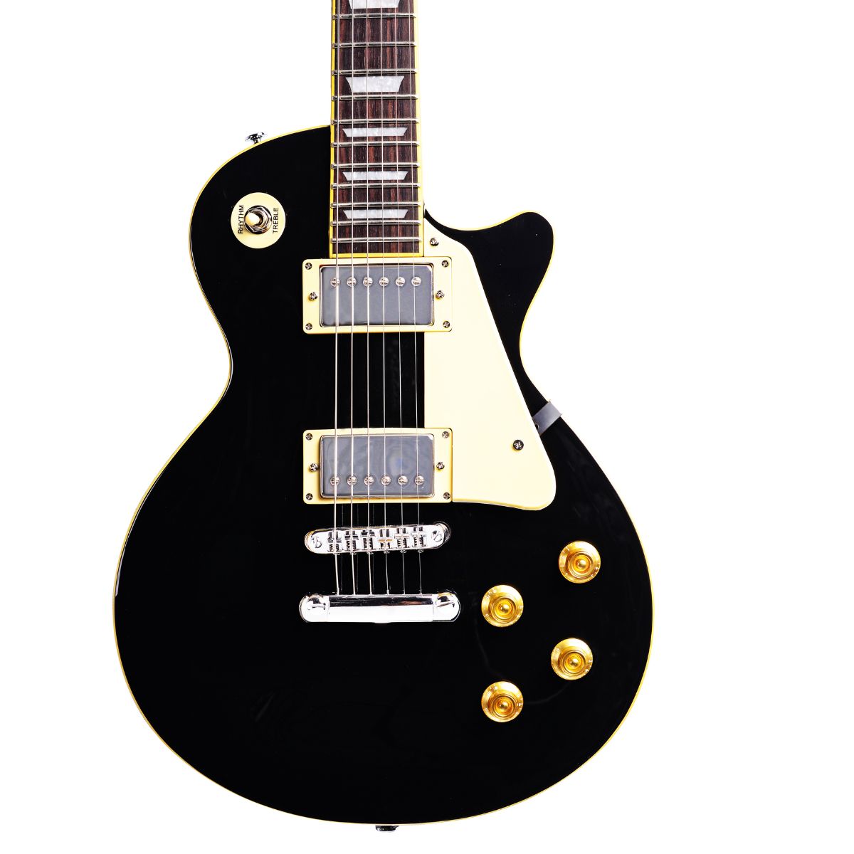 SX EE3 Standard | Single Cutaway Style Electric Guitar | Black | Waltons Music SX EE3 Standard | Single Cutaway Style Electric Guitar | Black - Image 6