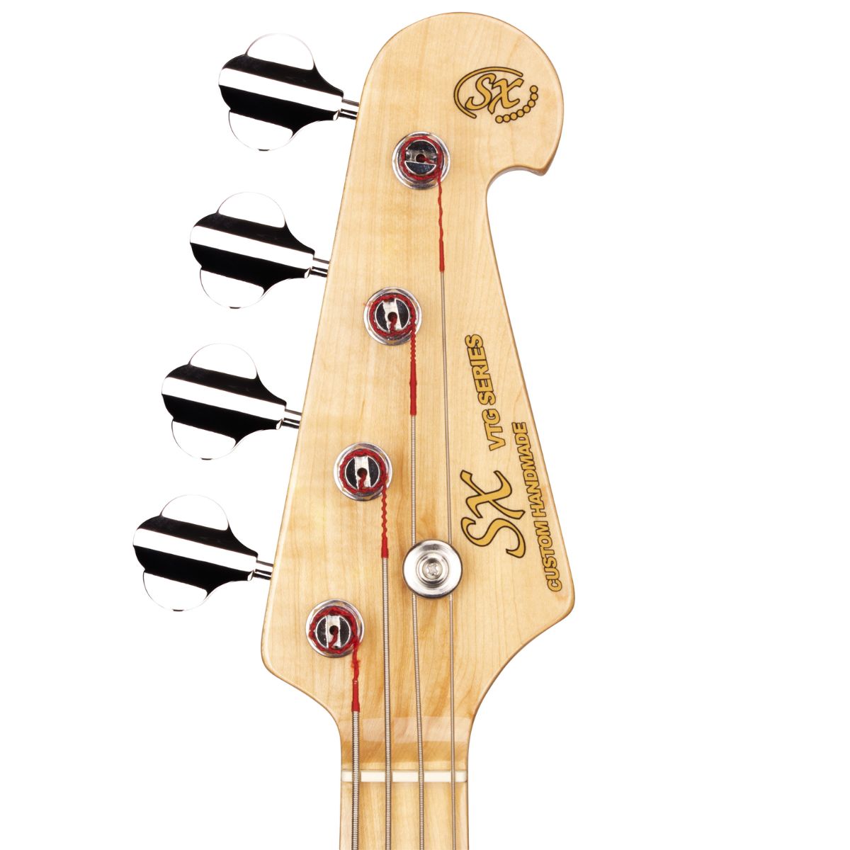 SX SJB-ALDER Jazz style Bass Guitar | American Alder Body | 3 Tone Sunburst | Waltons Music SX SJB-ALDER Jazz style Bass Guitar | American Alder Body | 3 Tone Sunburst - Image 4
