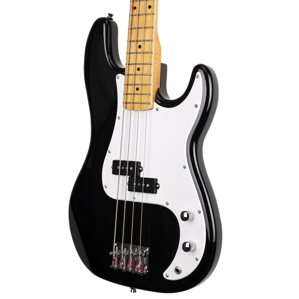 SX SPB57+ 3/4 Size Precision style Bass Guitar and Gigbag | Black | Waltons Music SX SPB57+ 3/4 Size Precision style Bass Guitar and Gigbag | Black - Image 5