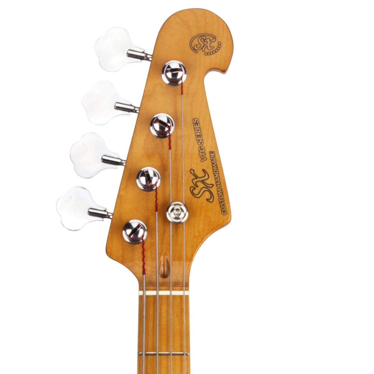 SX SPB57+ 3/4 Size Precision style Bass Guitar and Gigbag | Black | Waltons Music SX SPB57+ 3/4 Size Precision style Bass Guitar and Gigbag | Black - Image 6