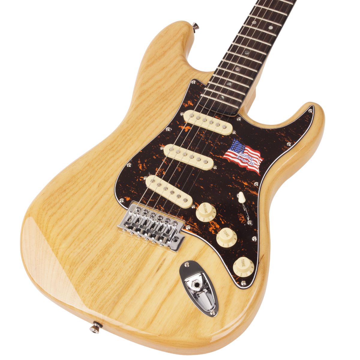 SX SST ASH R | Swamp Ash Solid Electric | Rosewood FB | 3 Pickup| Nat | Waltons Music SX SST ASH R | Swamp Ash Solid Electric | Rosewood FB | 3 Pickup| Nat - Image 2