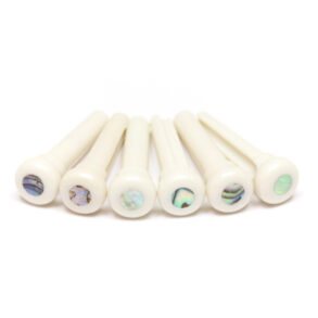 Graphtech Tusq Bridge Pin | 4 mm White