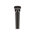 Graphtech Tusq Bridge Pin | 4 mm Black | Waltons Music Graphtech Tusq Bridge Pin | 4 mm Black