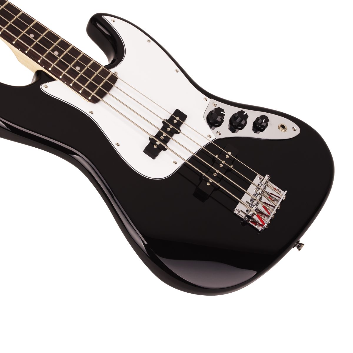 SX SB1 Jazz Bass Package with 15-Watt Amp | Black | Waltons Music SX SB1 Jazz Bass Package with 15-Watt Amp | Black - Image 4