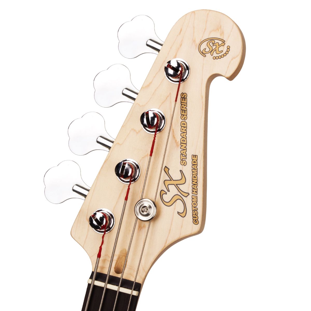 SX SB2 Left Handed Precision Style Bass Pack with 15 Watt Amp | 3 Tone Sunburst | Waltons Music SX SB2 Left Handed Precision Style Bass Pack with 15 Watt Amp | 3 Tone Sunburst - Image 2