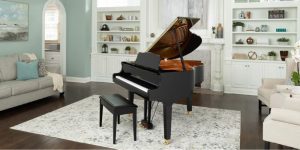 Yamaha GB1K | Grand Piano | Polished Ebony 151cm | Waltons Music Yamaha GB1K | Grand Piano | Polished Ebony 151cm