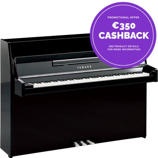 Yamaha B1 | Upright Piano | Polished Ebony | see €350 Cashback Offer