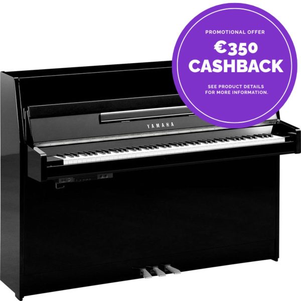 Yamaha B1 | Upright Silent Piano | Polished Ebony | see €350 Cashback Offer