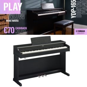 Yamaha YDP-165 | Arius Digital Piano | 88 Keys  | Black | See CASHBACK offer