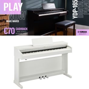 Yamaha YDP-165 | Arius Digital Piano | 88 Keys  | White | See CASH BACK offer