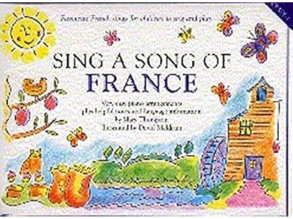 Sing A Song of France | Children's songs to sing and Play| Piano Vocal Guitar