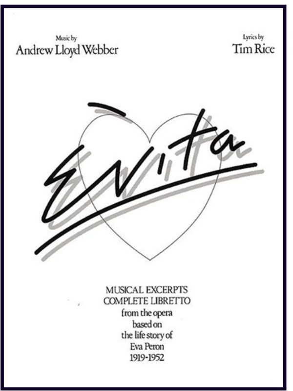 Lloyd Webber | Evita Vocal Selections (Piano Vocal Guitar)