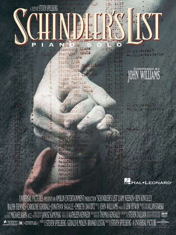 Schindler’s List: Piano Solos Album