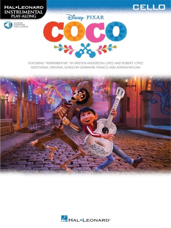 Coco | Instrumental Play Along | 7 Songs from the Film | Cello