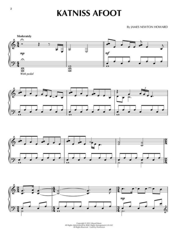 The Hunger Games | Instrumental from the Movie | Piano Solo
