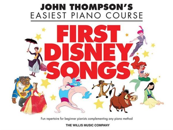 John Thompsons Piano Course | First Disney Songs | Easy Piano Solo