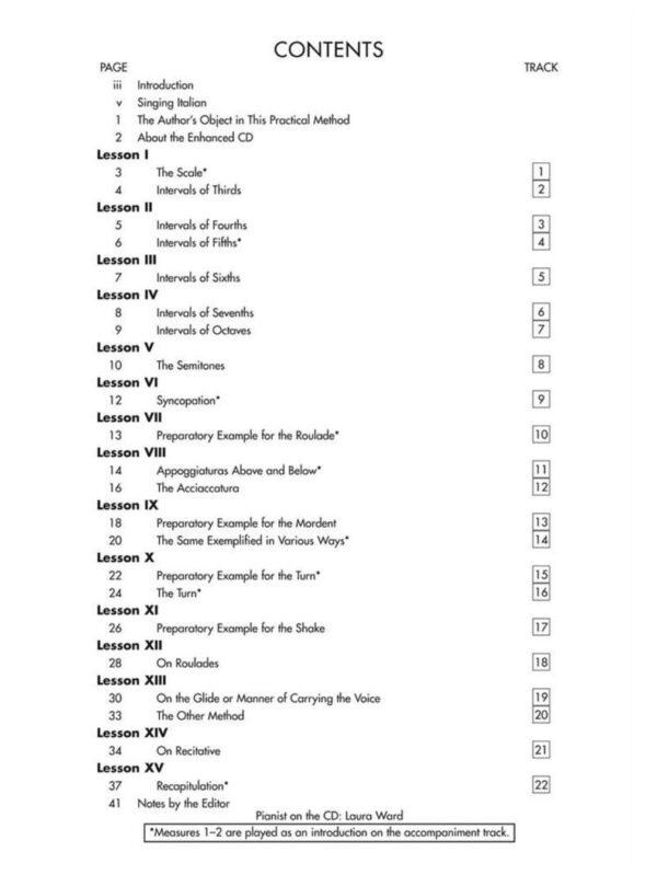 Vaccai | Practical Method of Italian Singing | For High Soprano