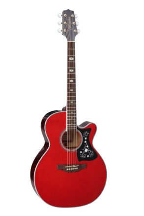 Takamine GN75CE-WR Cutaway Acoustic Guitar with Pickup | Wine Red