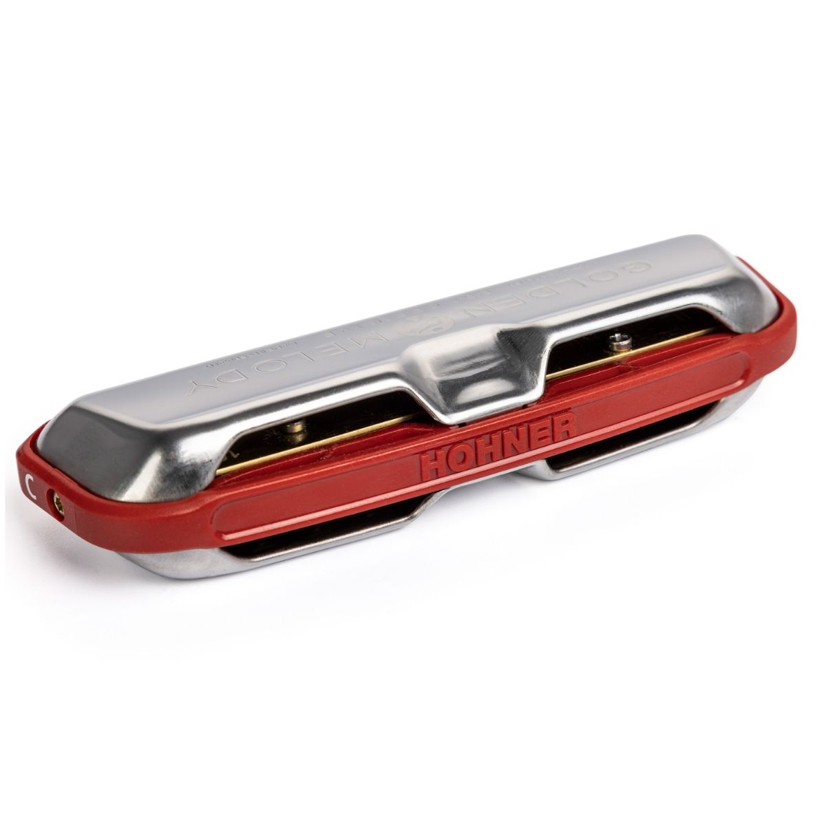Hohner Golden Melody Harmonica | Progressive | Key C | Waltons Music HOHNER Golden Melody Progressive | Pro Diatonic Harmonica | Key C