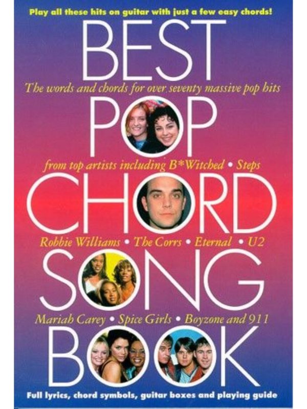 Best Pop Chord Songbook | Words  Chords