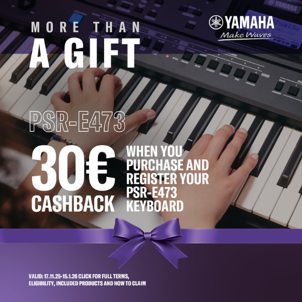 Yamaha PSR E473 Deluxe Bundle with Keyboard, Stool, Stand ,Headphones, Bag | Cashback Offer | Waltons Music Yamaha PSR E473 Deluxe Bundle with Keyboard, Stool, Stand ,Headphones, Bag | Cashback Offer - Image 11