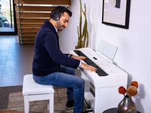 Roland FP60X Portable Compact Piano with SuperNATURAL Piano | White