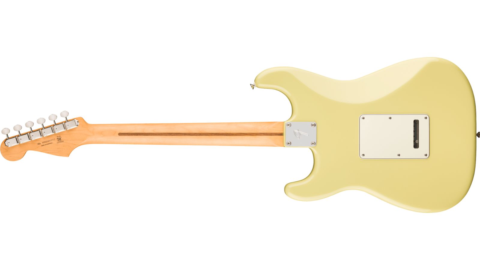 Fender Player II Stratocaster Maple Fingerboard| Hialeah Yellow | Waltons Music Fender Player II Stratocaster Maple Fingerboard| Hialeah Yellow