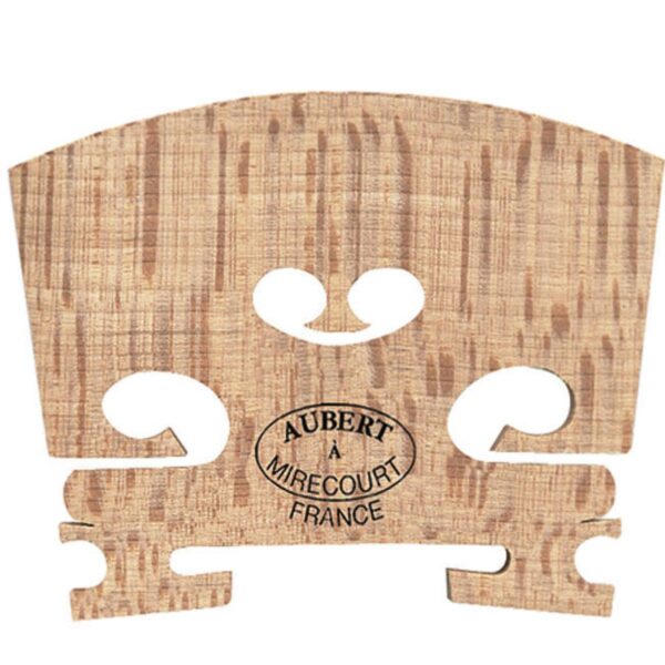 Aubert 4/4 Mirecourt no 7 Violin Bridge-unfitted | Treated