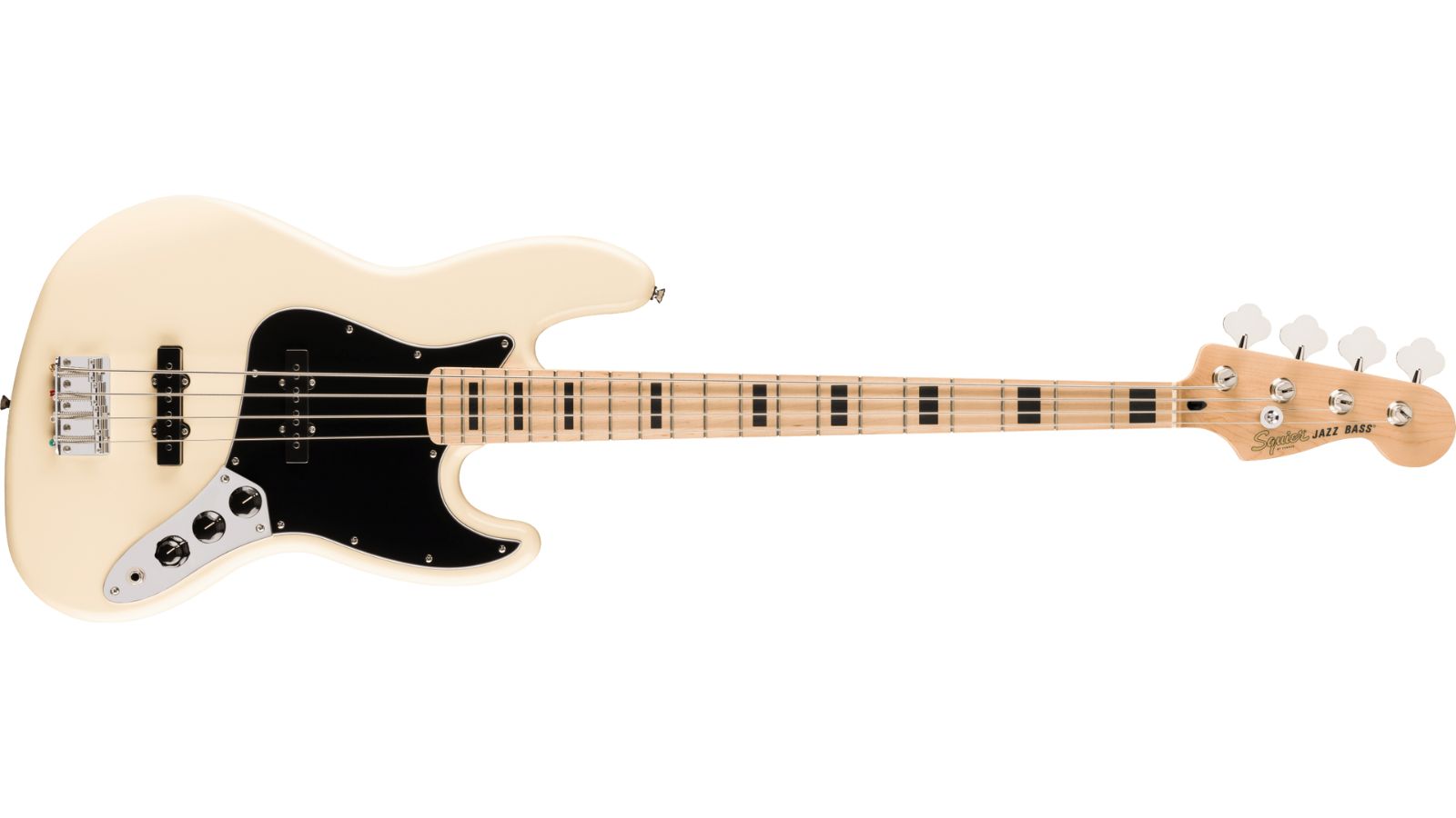 Affinity Series® Active Jazz Bass®, Laurel Fingerboard, White Pickguard, Mystic Sea Foam Green | Waltons Music Product