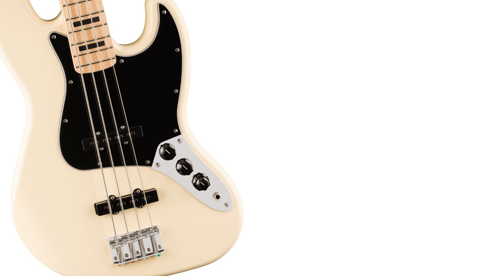 Affinity Series® Active Jazz Bass®, Laurel Fingerboard, White Pickguard, Mystic Sea Foam Green | Waltons Music Product