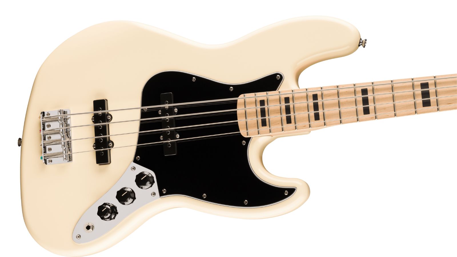Affinity Series® Active Jazz Bass®, Laurel Fingerboard, White Pickguard, Mystic Sea Foam Green | Waltons Music Product