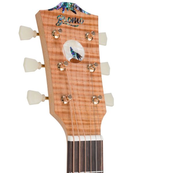 Bromo BAN7E  Jumbo Acoustic-Electric Guitar | Solid Spruce top - Image 15