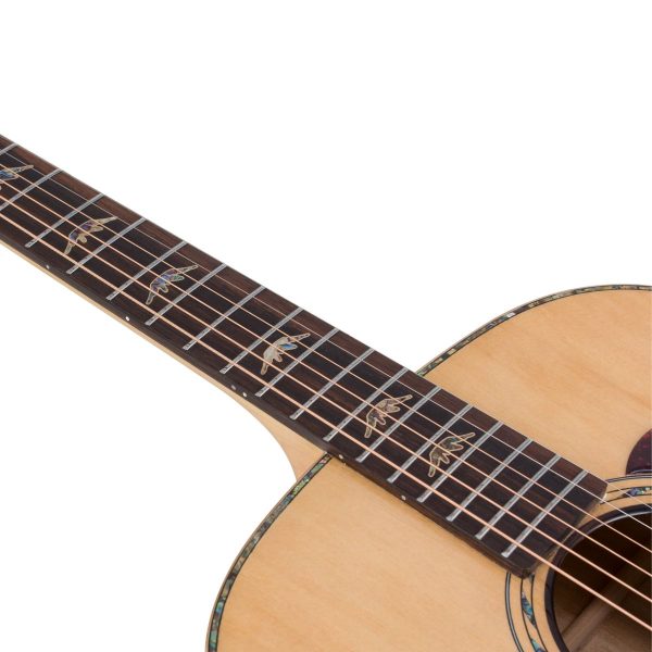 Bromo BAN7E  Jumbo Acoustic-Electric Guitar | Solid Spruce top - Image 11