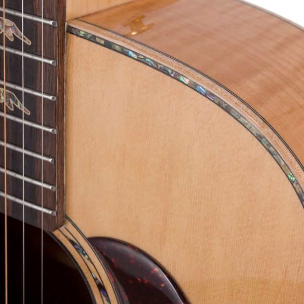 Bromo BAN7E  Jumbo Acoustic-Electric Guitar | Solid Spruce top - Image 5