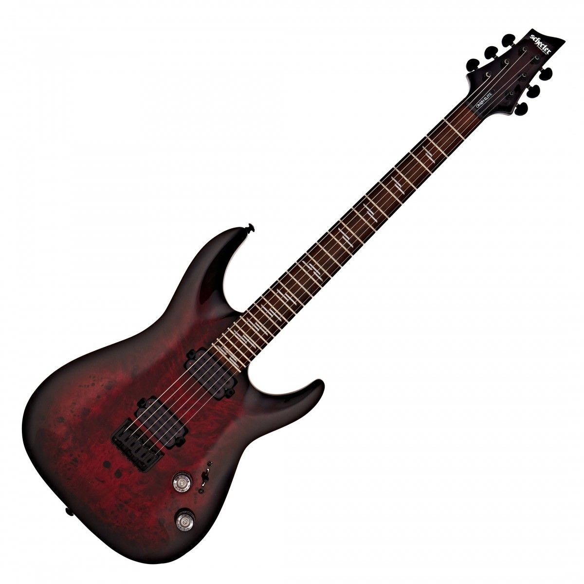 Schecter Omen Elite-6 Electric Guitar | Black Cherry Burst | Waltons Music Schecter Omen Elite-6 Electric Guitar | Black Cherry Burst