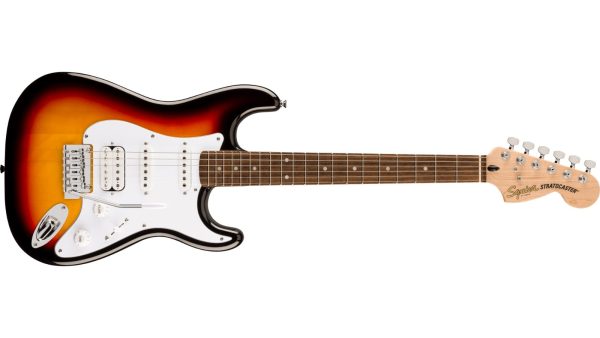 Squier Affinity Series Stratocaster | Junior HSS | 3 colour Sunburst - Image 7