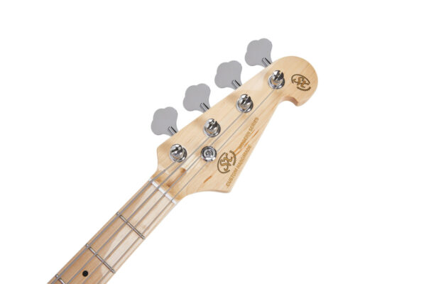 SX SBM2 Precision style Bass Guitar with Bag | Burning Fire | Waltons Music SX SBM Series P Bass Guitar | Burning Fire