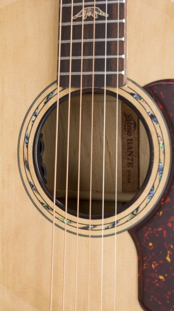 Bromo BAN7E  Jumbo Acoustic-Electric Guitar | Solid Spruce top - Image 13