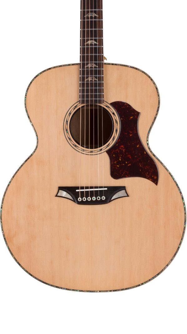 Bromo BAN7E  Jumbo Acoustic-Electric Guitar | Solid Spruce top - Image 10