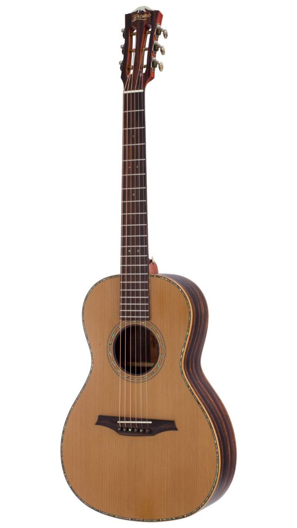 Bromo BAR6 | Rocky Series | Parlor Acoustic Guitar | all Solid | Carry Bag